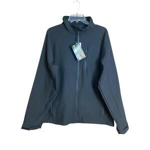 Worksite Gear Buchheit men's softshell full zip jacket, chest pocket Large